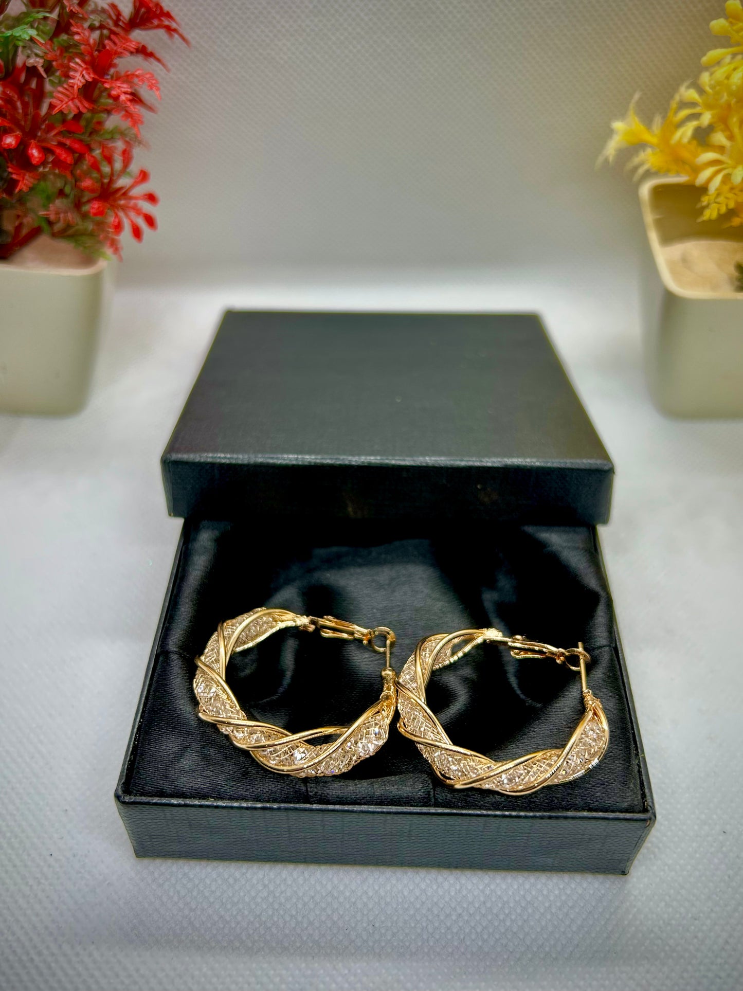 DOUBLE GRAIDED NET HOOPS