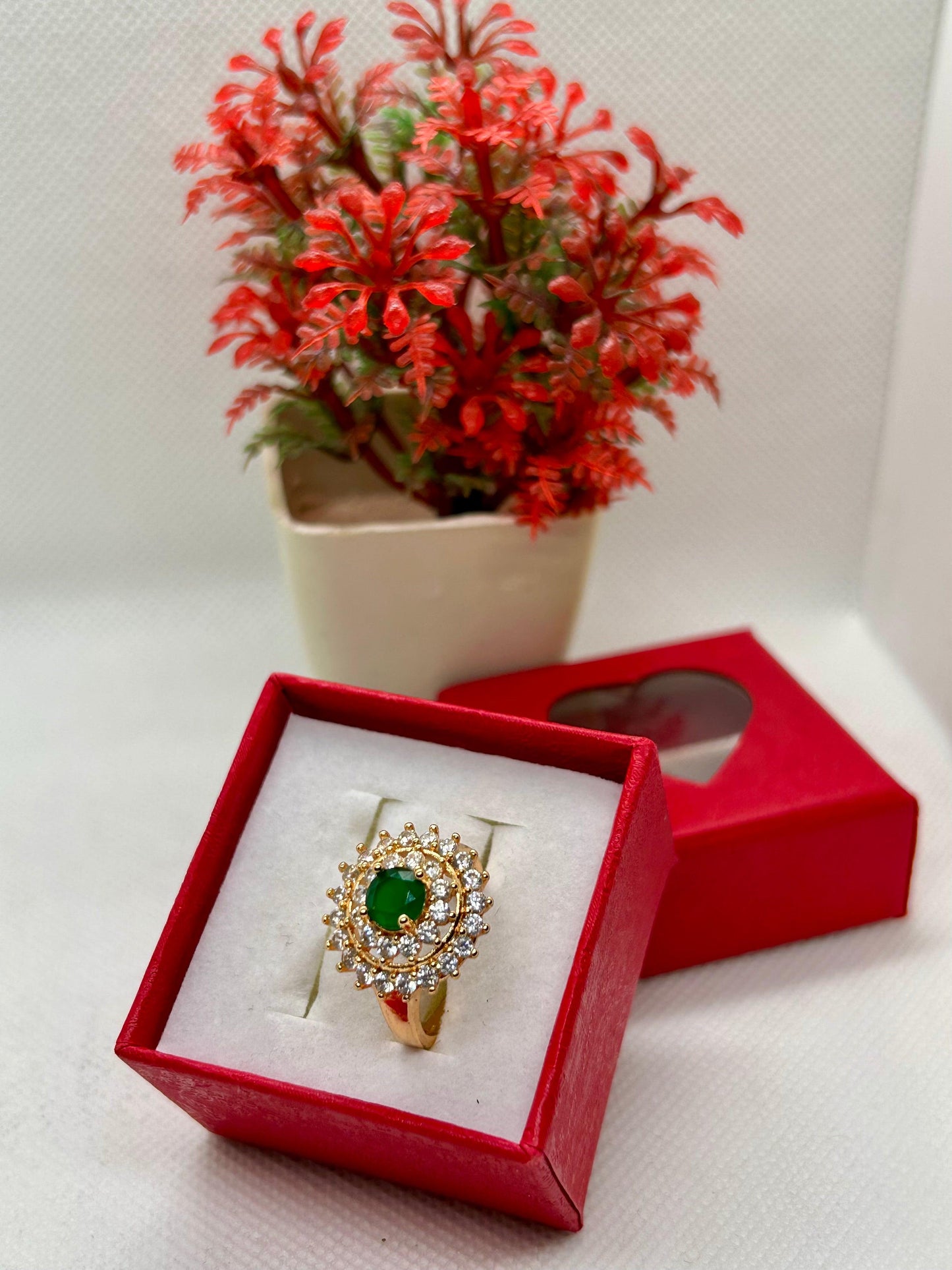Evergreen Elegance Ring