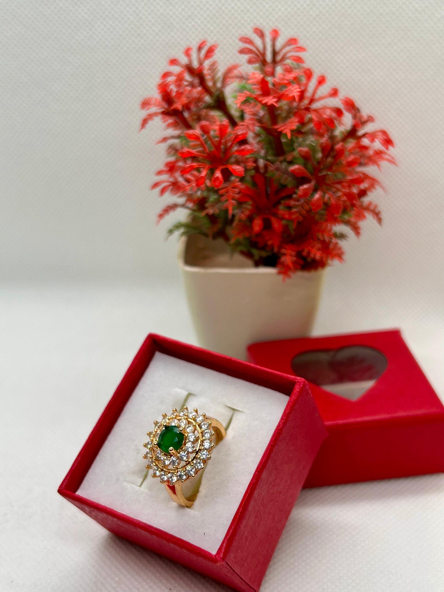 Evergreen Elegance Ring