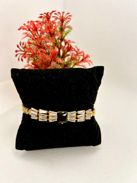 Zircon Royale Stainless Steel Bracelet
