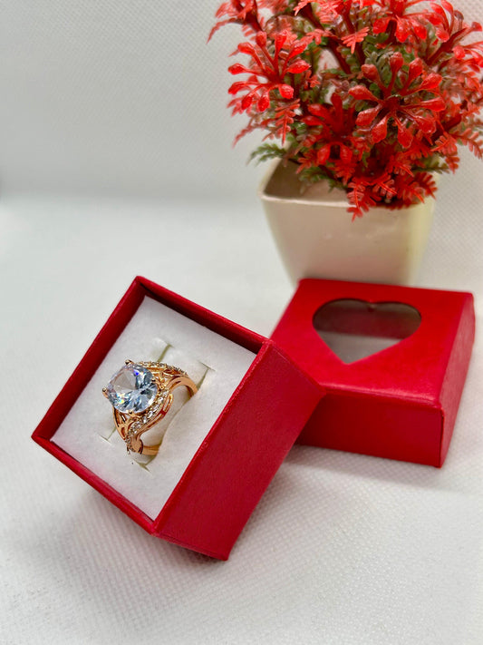 Luxe Crystal Ring