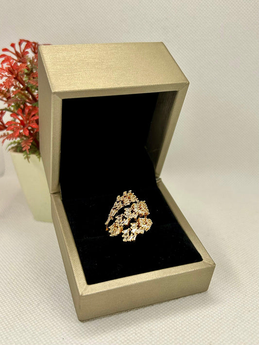 Radiance Solitaire Zirconia Ring