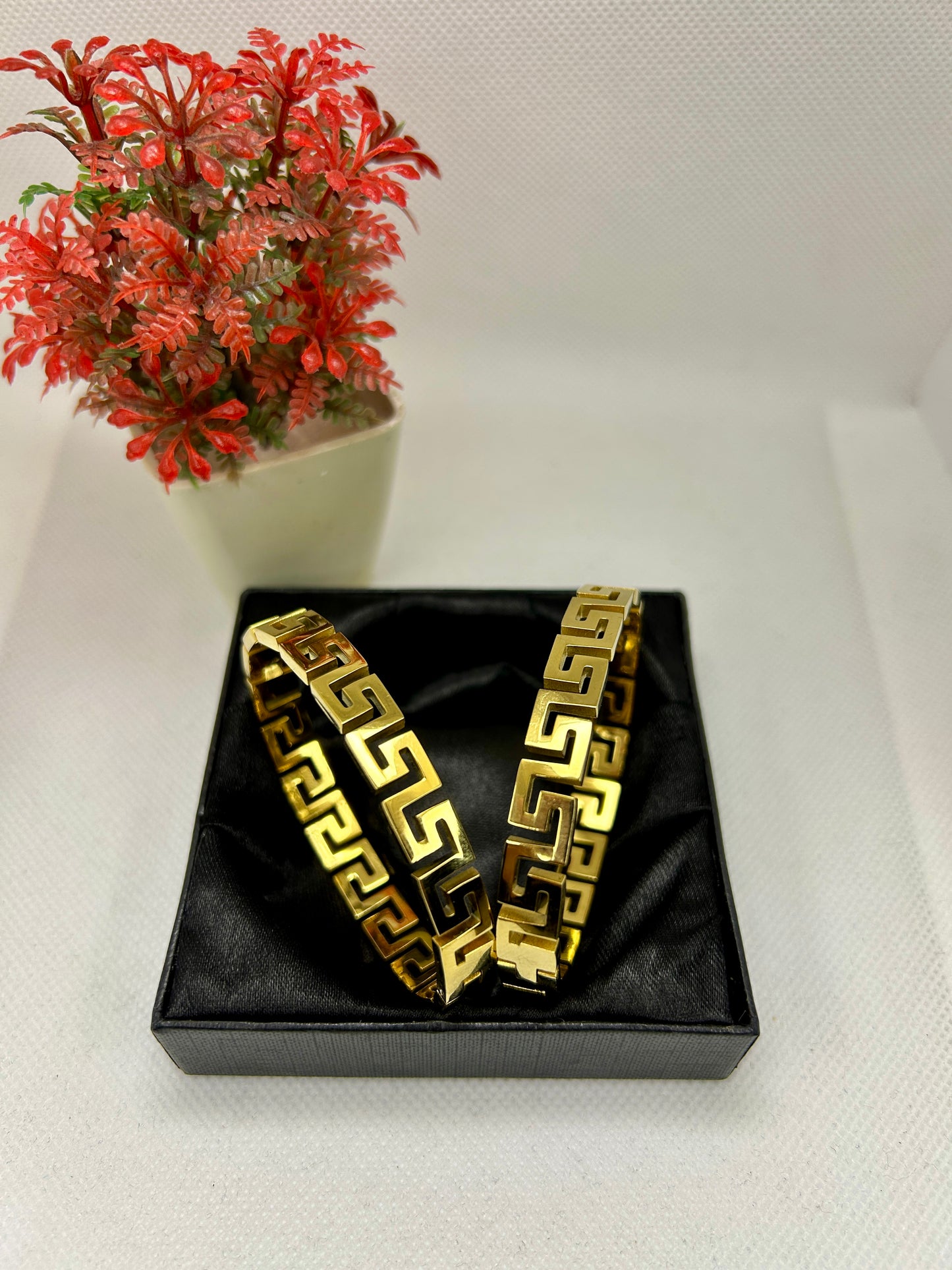 Stainless Steel Versace Handcuff 1Pc